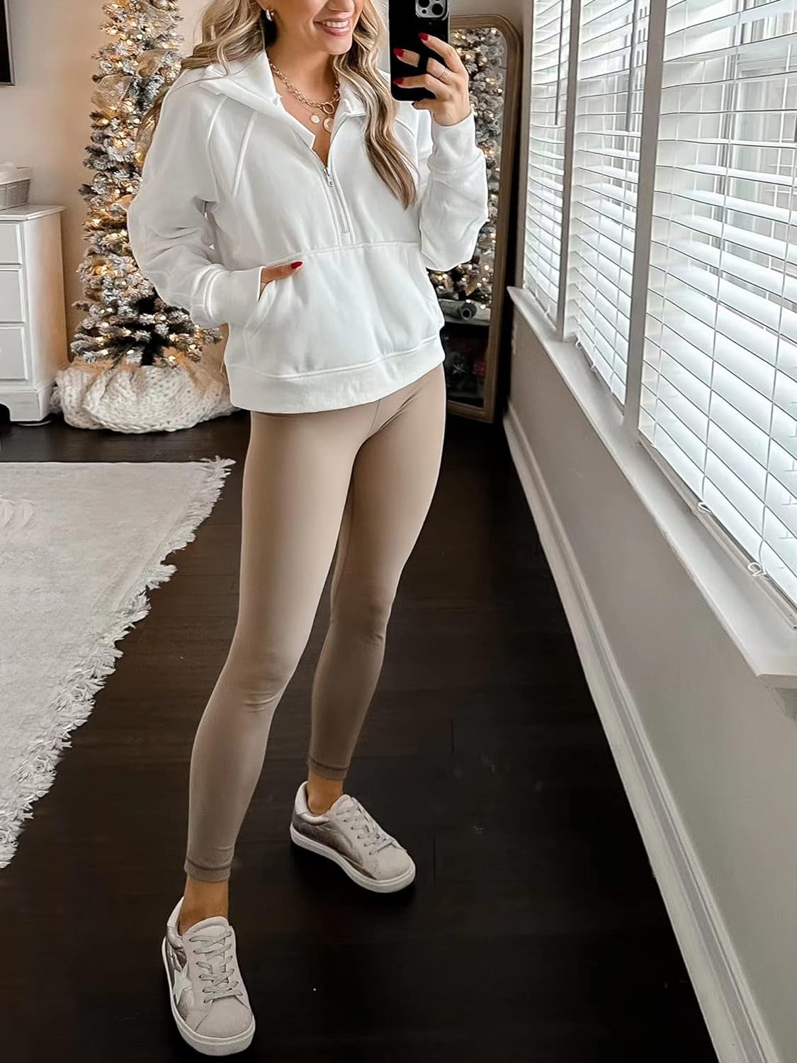 Essential Leggings 25'', High Waisted Comfortable Soft Athletic Yoga Pants